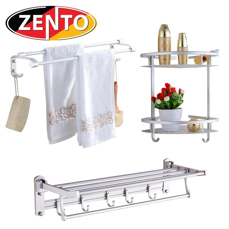 BỘ 3 GIÁ ĐỂ ĐỒ PHÒNG TẮM ZENTO OLO-083