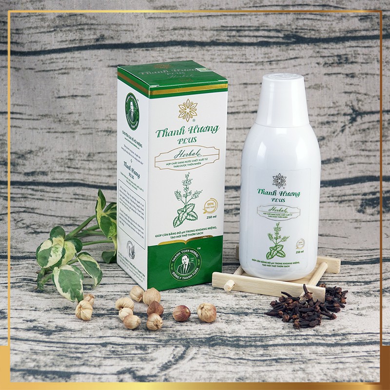 Combo 2 Chai Nước súc miệng Thanh Hương Plus
