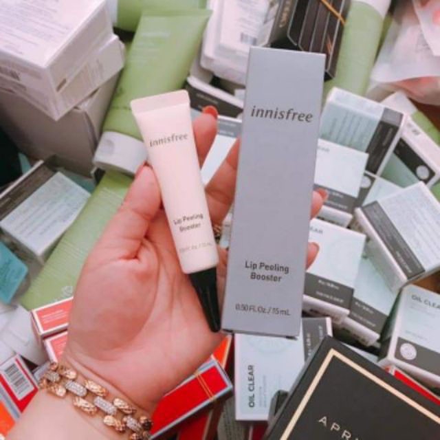 Tẩy Da Chết Môi Innisfree Lip Peeling Booster 15ml