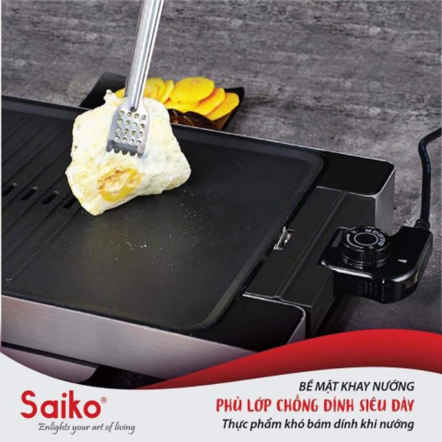 Vỉ Nướng Điện Saiko GR-2150T