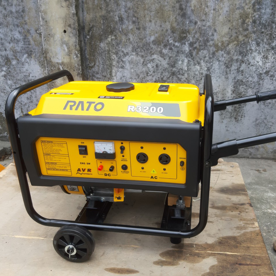 MÁY PHÁT ĐIỆN CHẠY XĂNG RATO R3200W