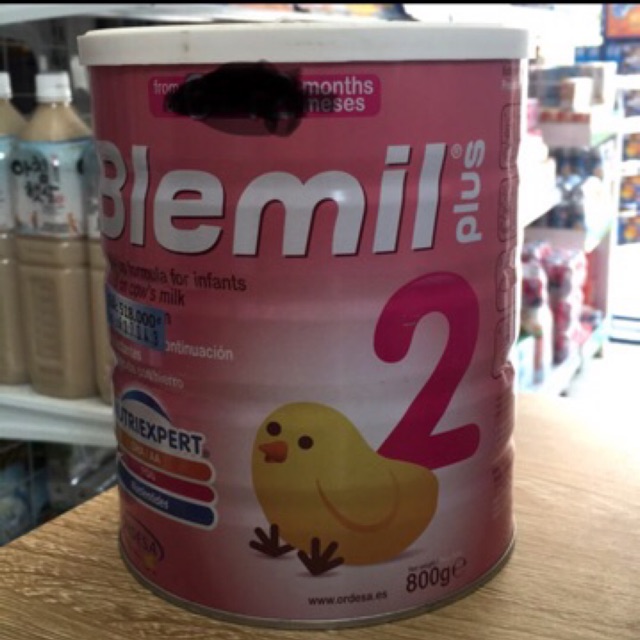 Sữa Bột Blemil 2 Plus 800g từ 6-12 tháng combo 2 hộp
