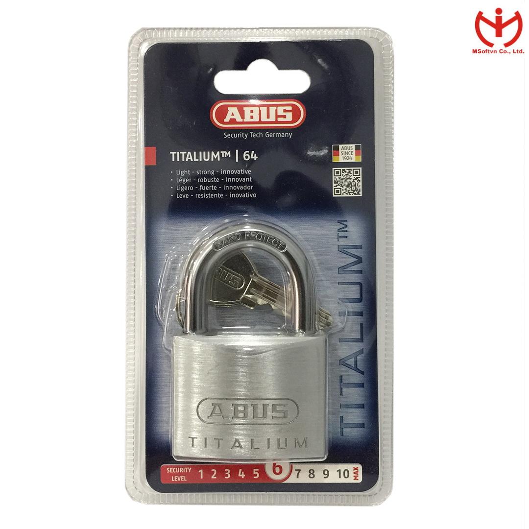 Khóa Titalium Abus 64TI/50