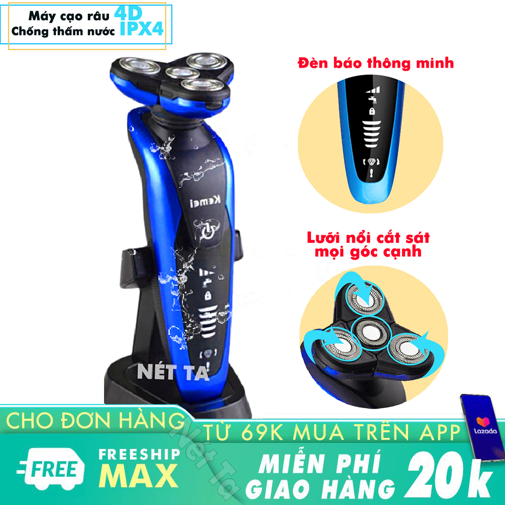 Máy cạo râu cao cấp Kemei KM-58890