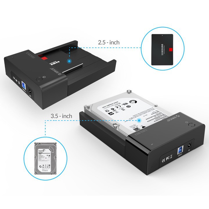 Đế ổ cứng DOCKING ORICO 6518US3