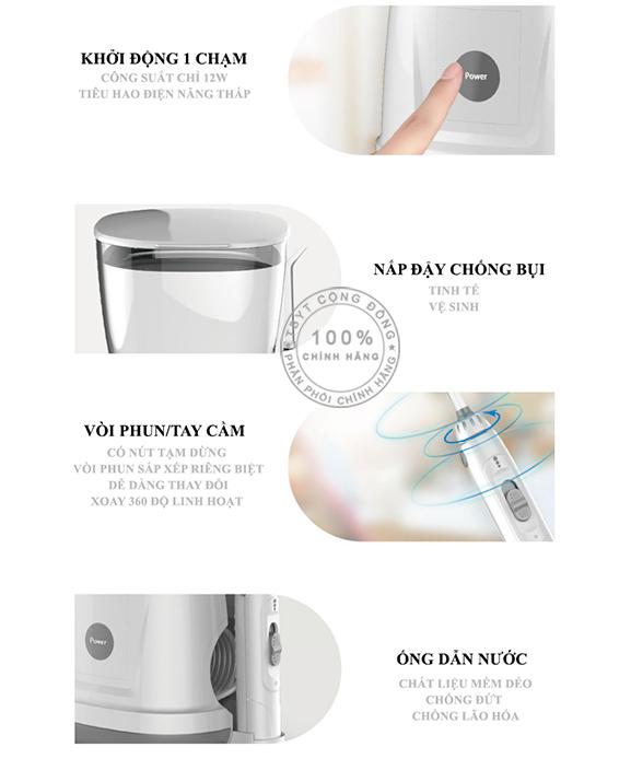 Máy tăm nước Waterpulse V700