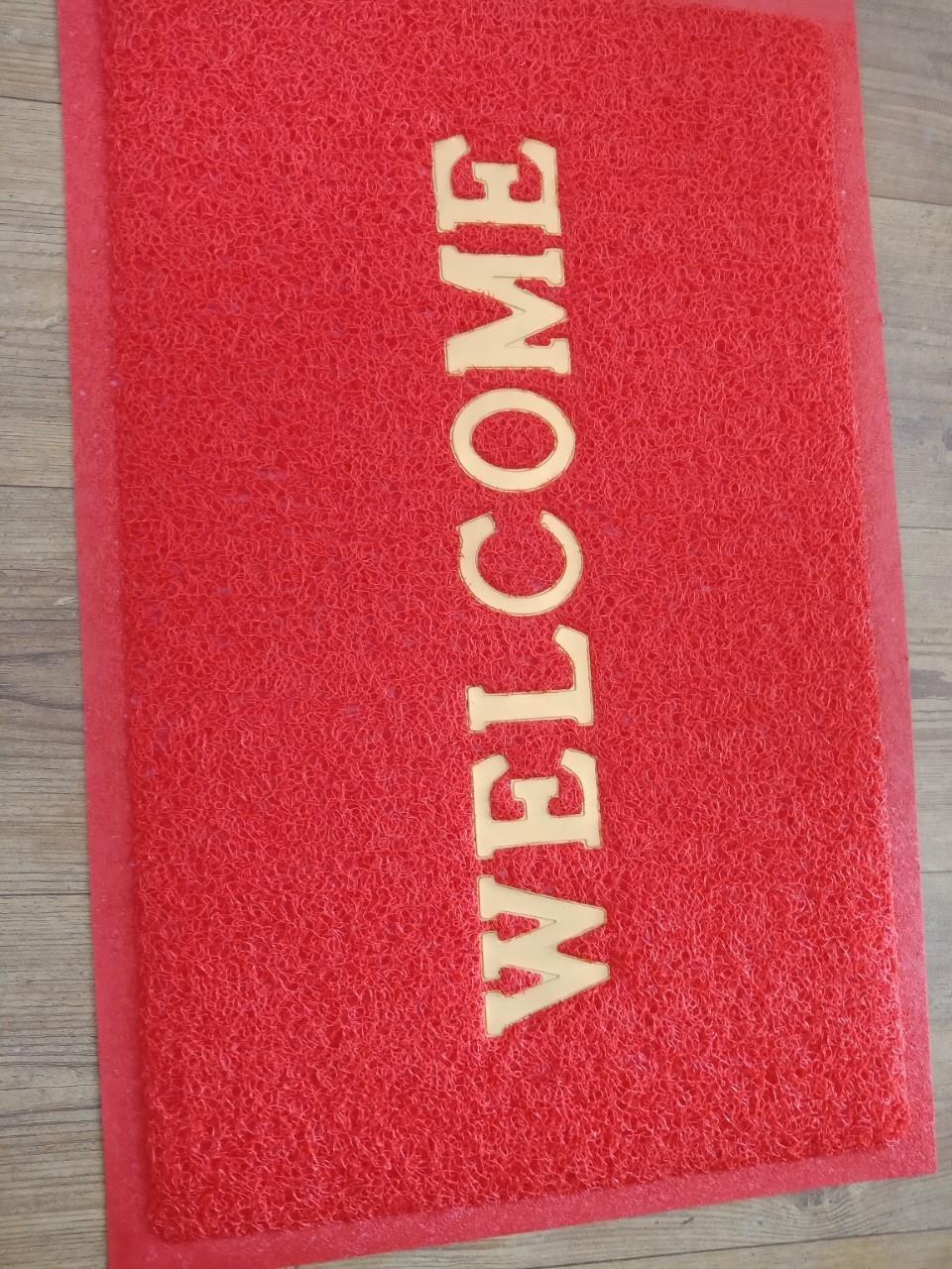 Thảm nhựa Welcome 50 x 70 cm