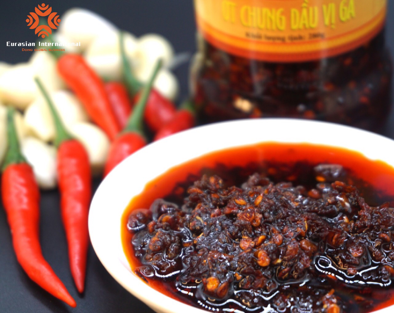 Ớt chưng dầu Laoganma thịt gà 280g