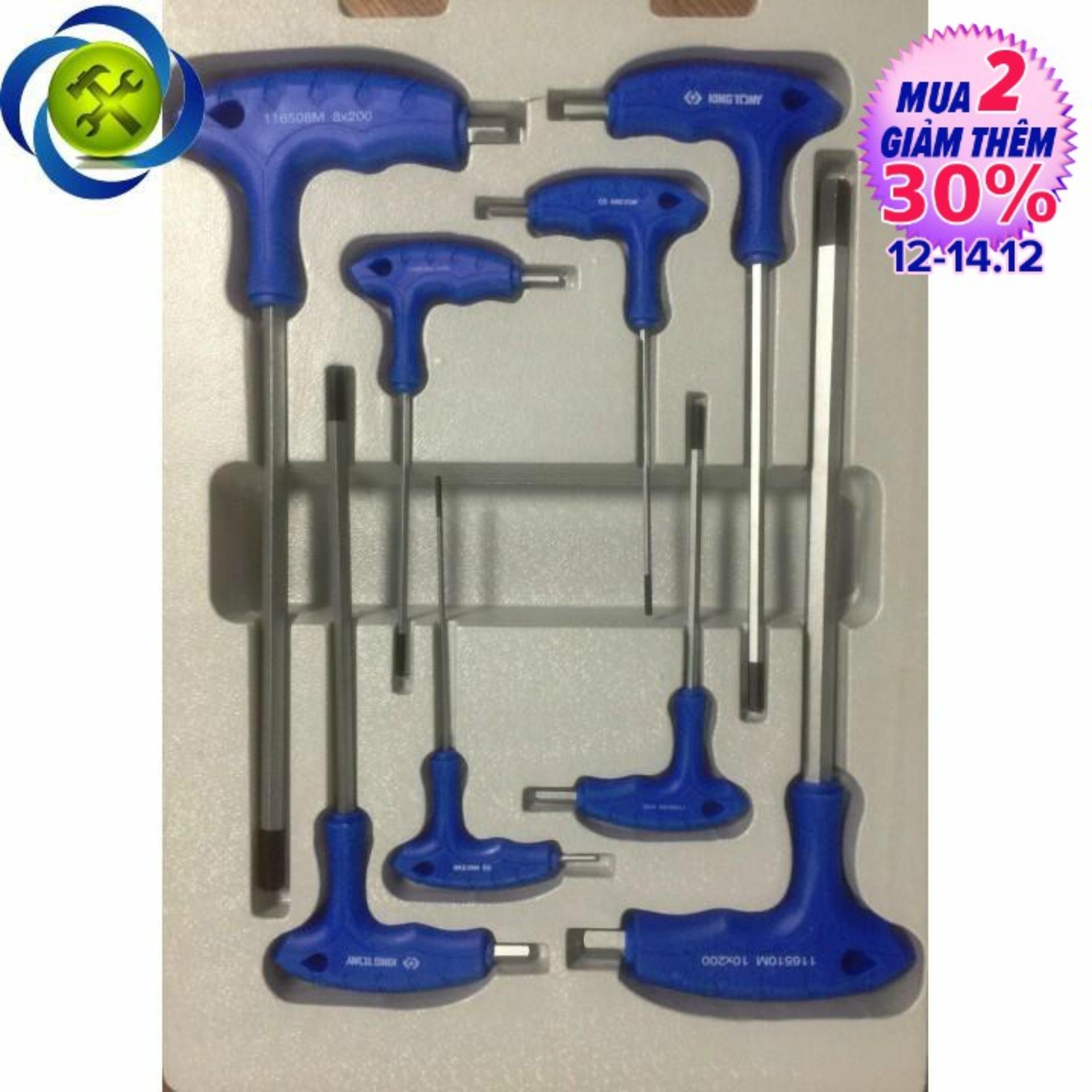 BỘ LỤC GIÁC CHỮ T 8 CHI TIẾT KINGTONY 22208MR