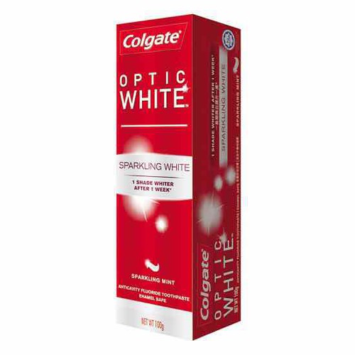 Kem đánh răng Colgate Optic White 110g