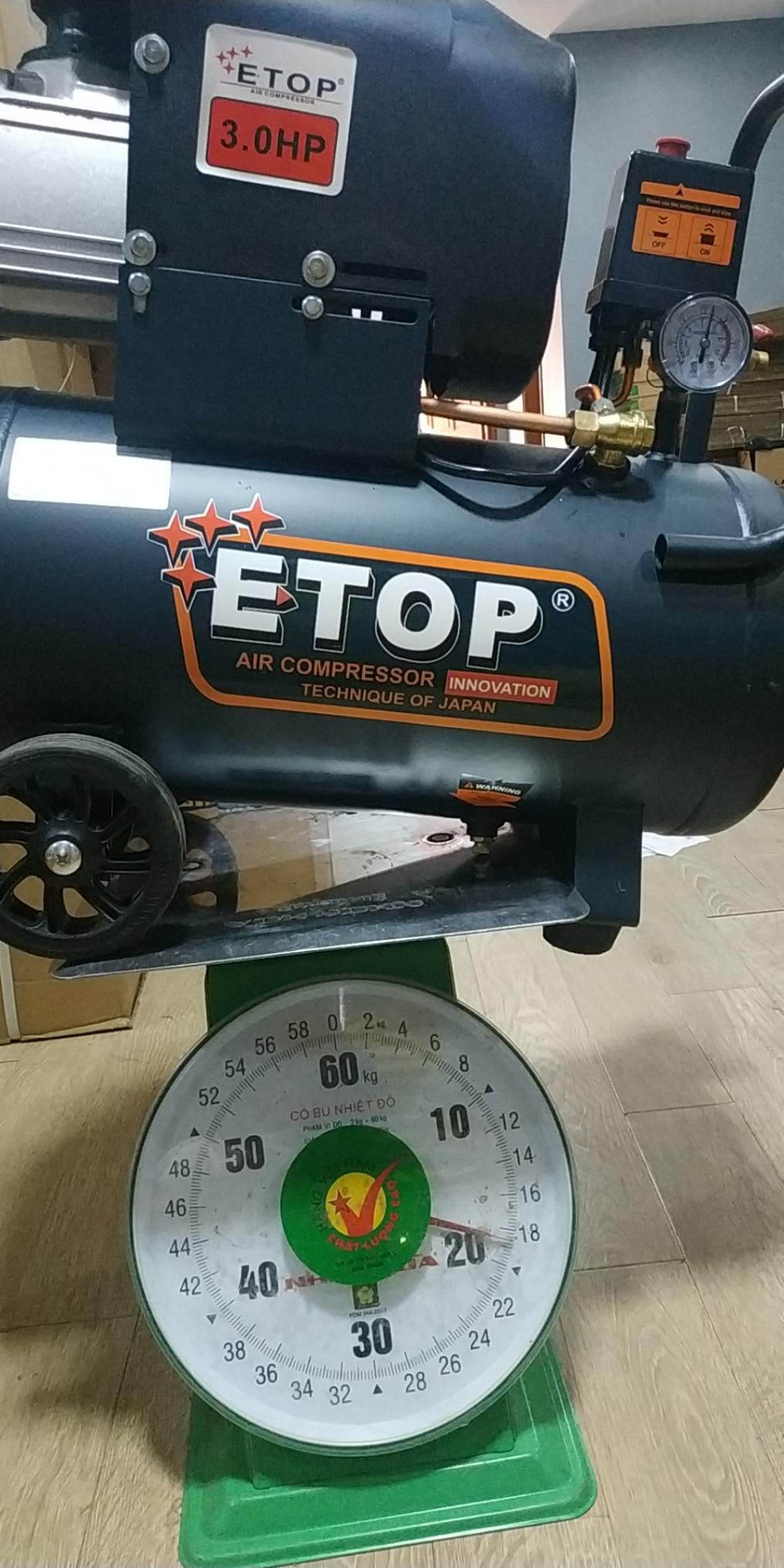 MÁY NÉN KHÍ CÓ DẦU ETOP 30L