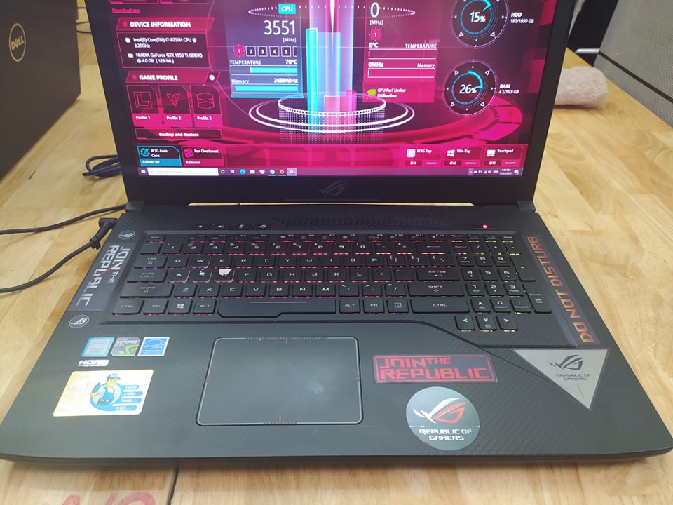 Laptop Asus ROG Strix Scar GL703GE-EE047T