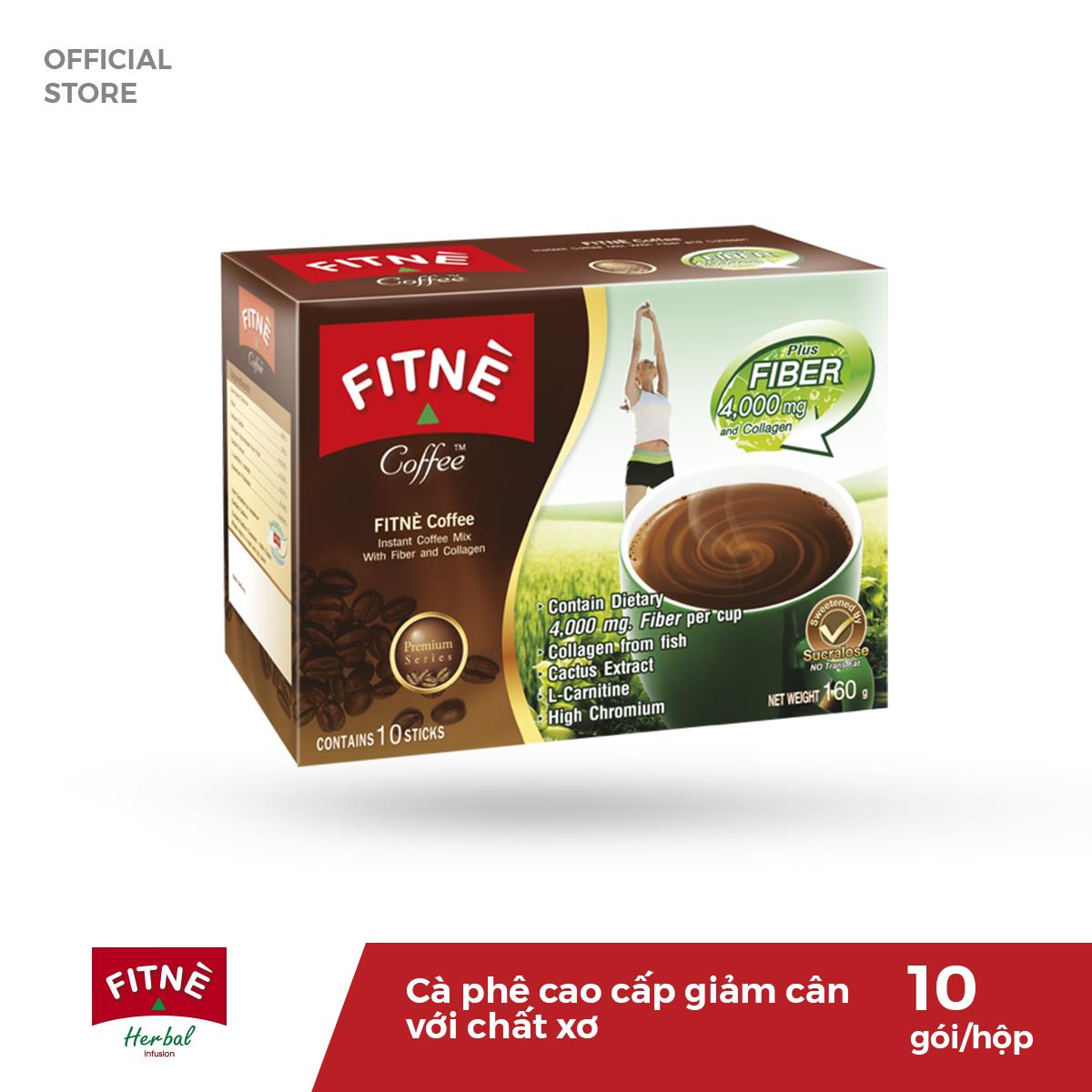Cà phê FITNÈ chất xơ và Collagen