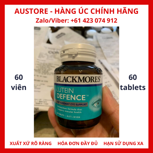 Viên Uống Bổ Mắt Blackmores Lutein Defence