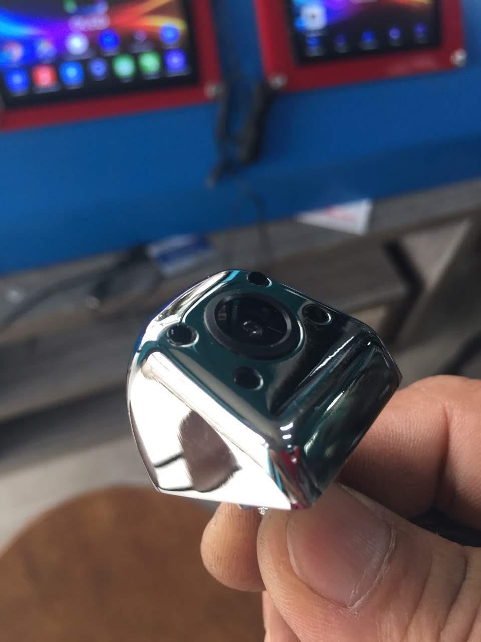 Camera lùi cho ô tô, camera lùi cao cấp mạ crom