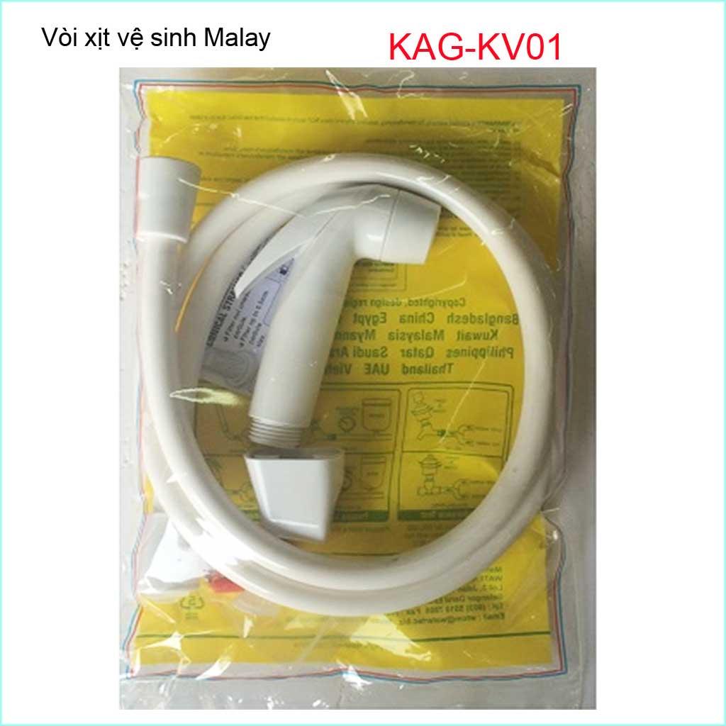 Vòi xịt Malay, vòi xịt rửa vệ sinh Malaysia KAG-KV01