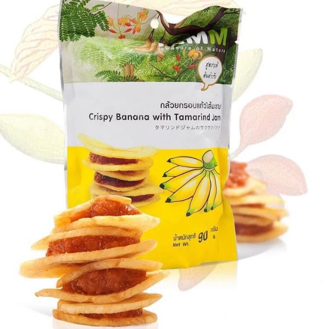 Bánh chuối kẹp me