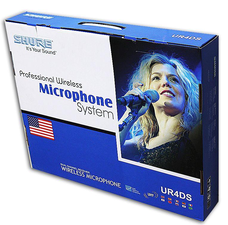 Micro Karaoke Không Dây Shure UR4DS