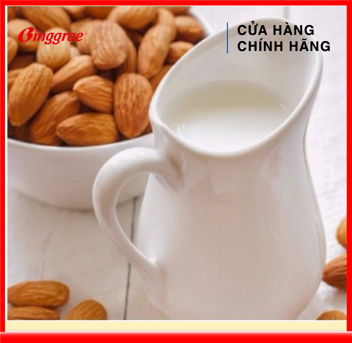 Sữa Binggrae Đậu Nành Hạnh Nhân