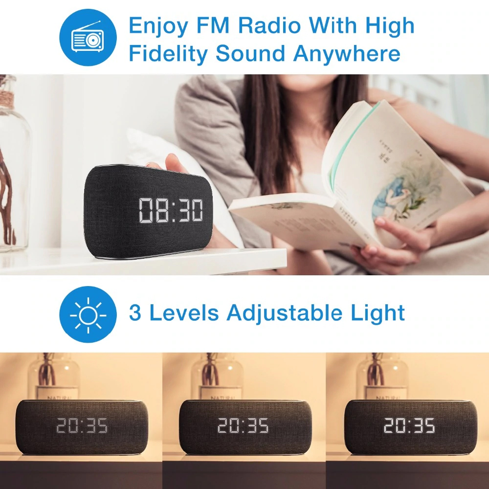 Loa Bluetooth HAVIT M29/ MX801 kiêm đồng hồ