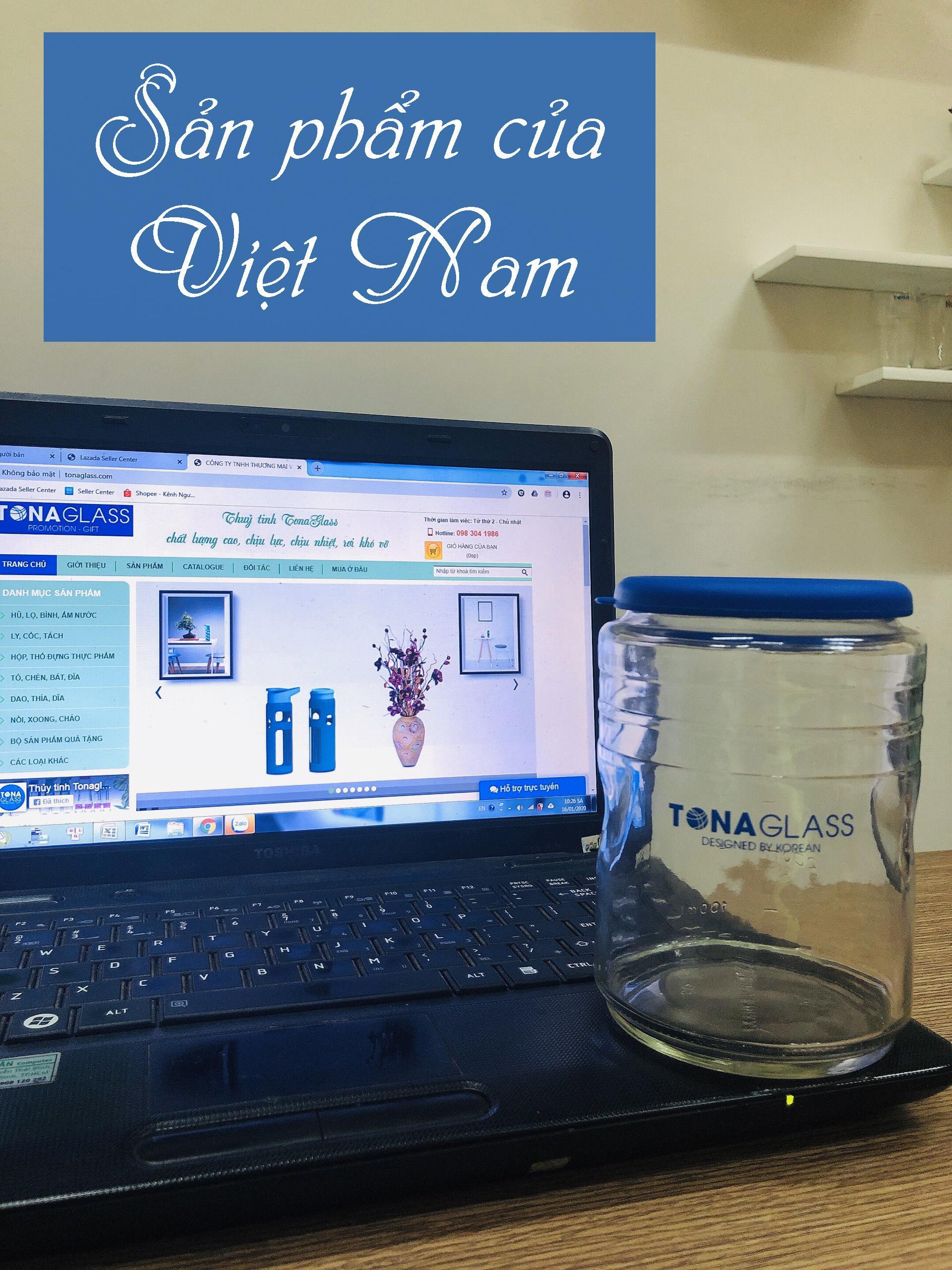 HŨ THỦY TINH TONAGLASS 750ML