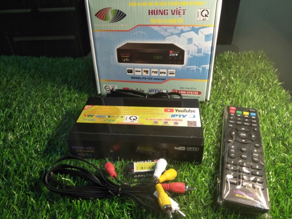 Đầu thu kỹ thuật số DVB T2 Hùng Việt TS 123
