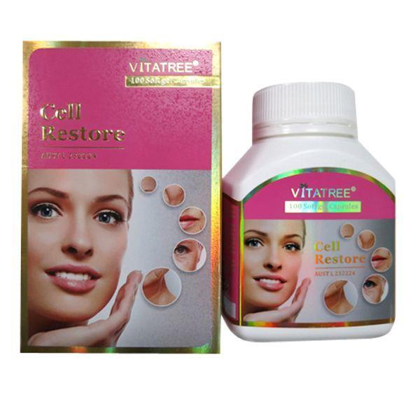 Viên uống đa năng làm đẹp da Vitatree Cell Restore