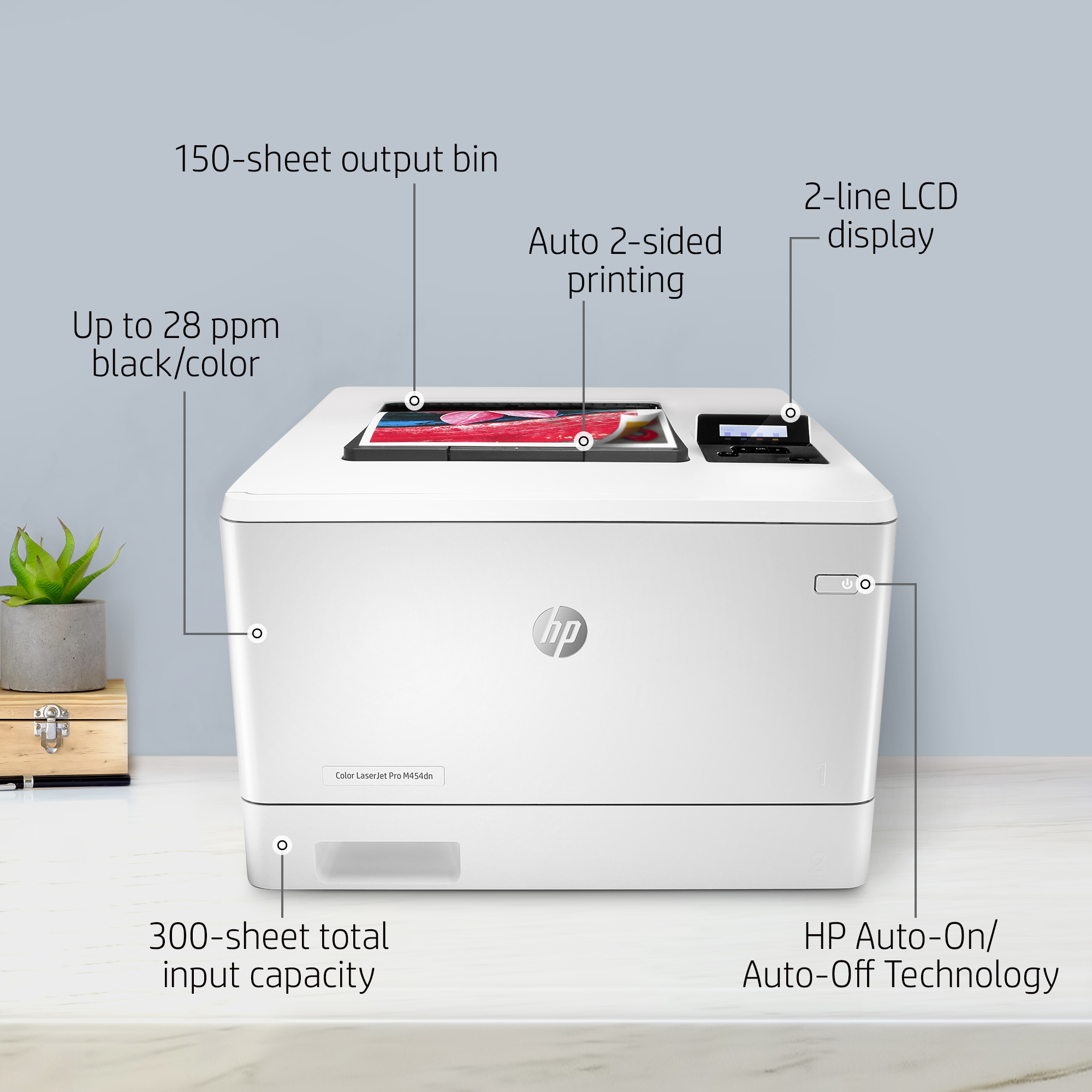 Máy in HP ColorLaserJet Pro M255dw 7KW64A