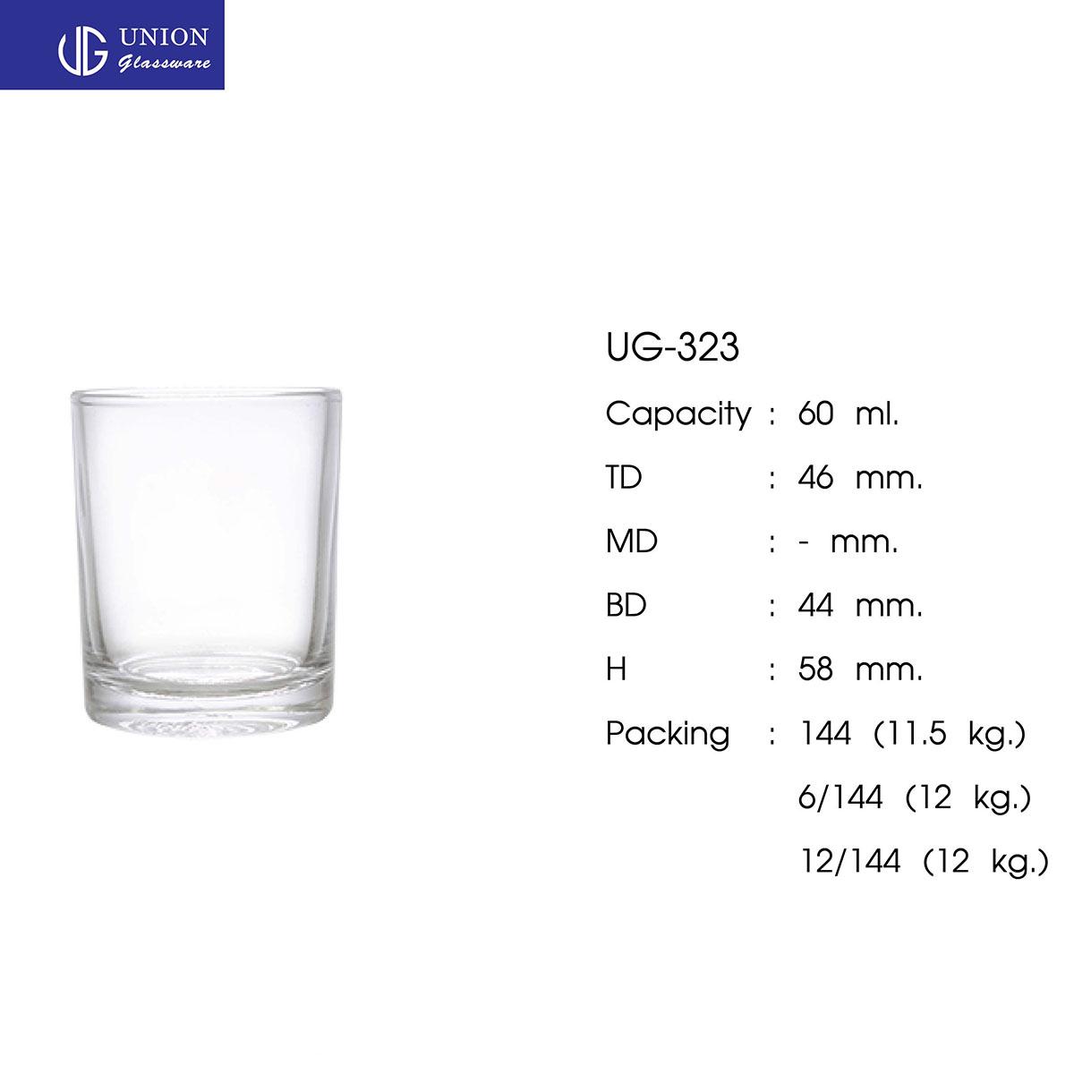 Ly trà Union Glass UG 323