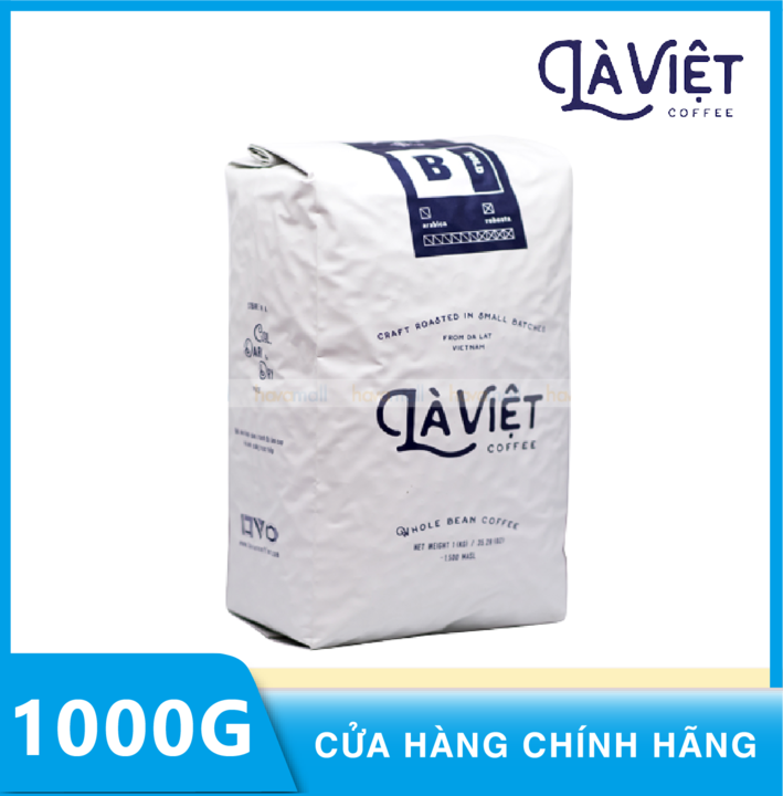 Cà phê nguyên hạt LÀ VIỆT BOLD - Arabica & Robusta
