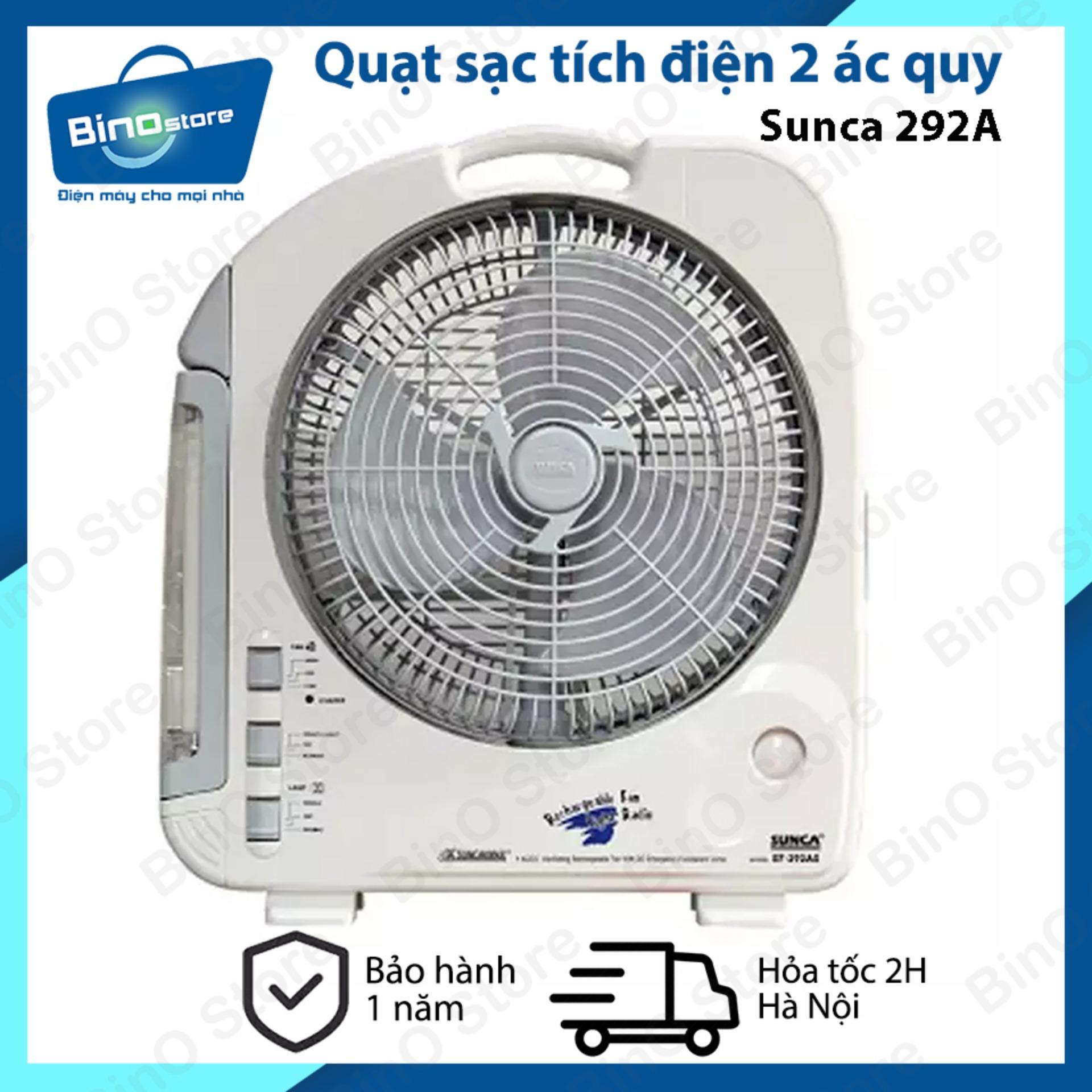 Quạt sạc tích điện Sunca SF-292A/292B