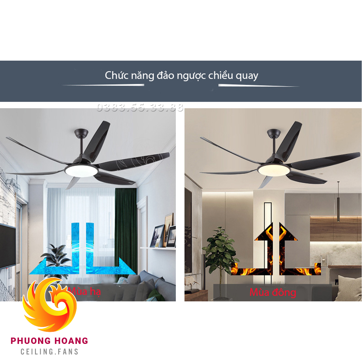 QUẠT TRẦN ĐÈN QAT027