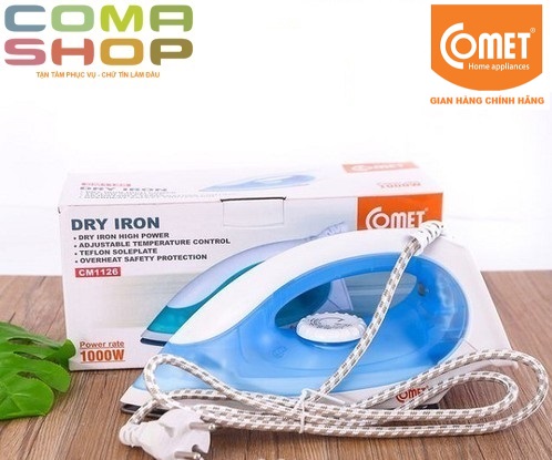 Bàn ủi/Bàn là khô COMET CM1126