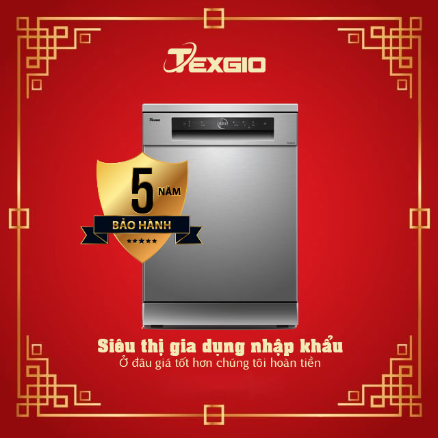 Máy Rửa Chén Texgio TGF3815S