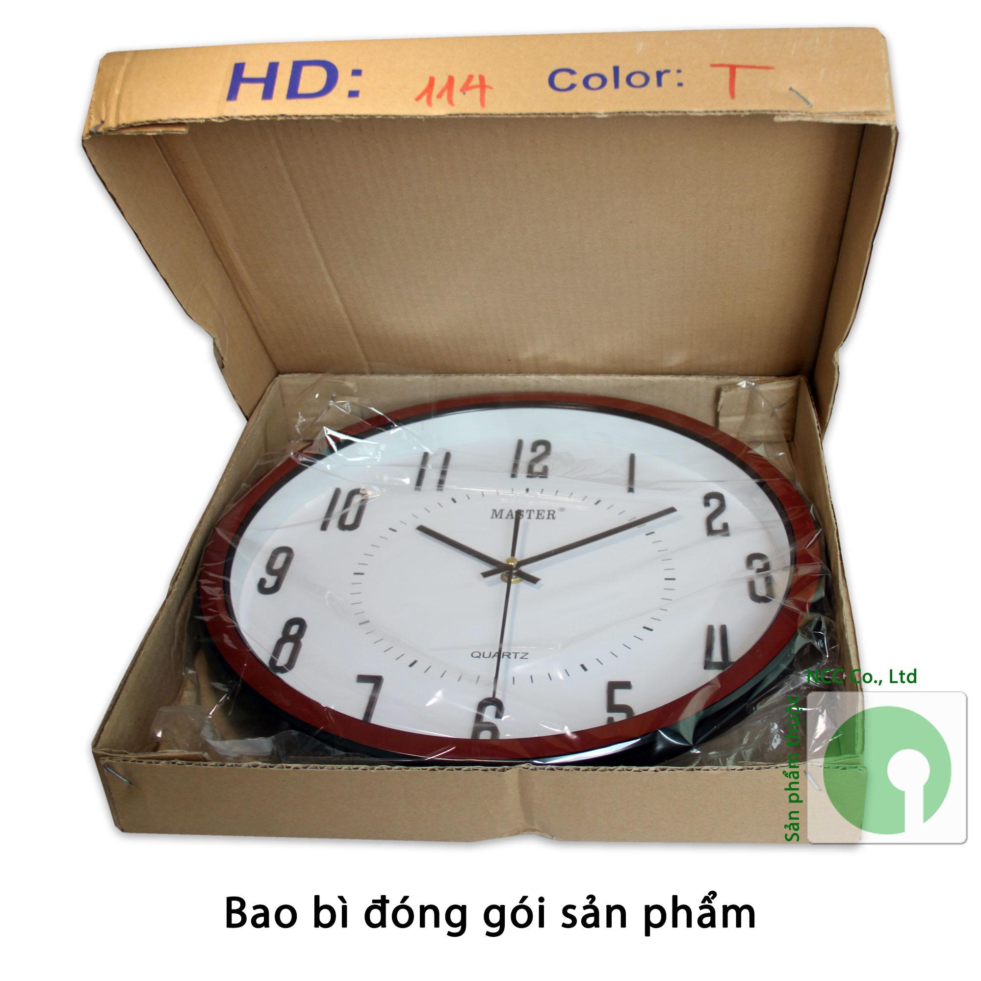 ĐỒNG HỒ TREO TƯỜNG NDHQL-HD114