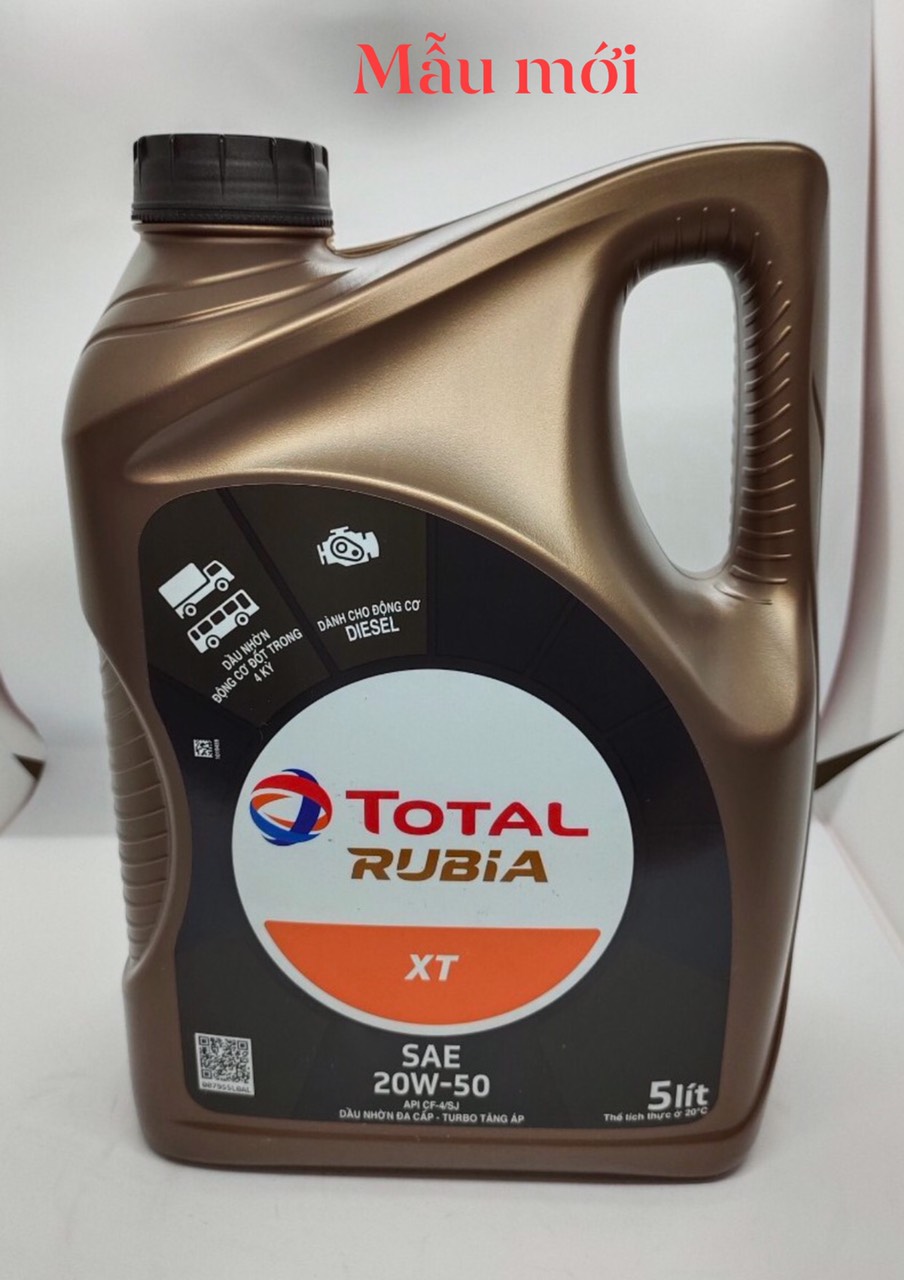 Dầu nhớt Total Rubia XT 20W-50 5L