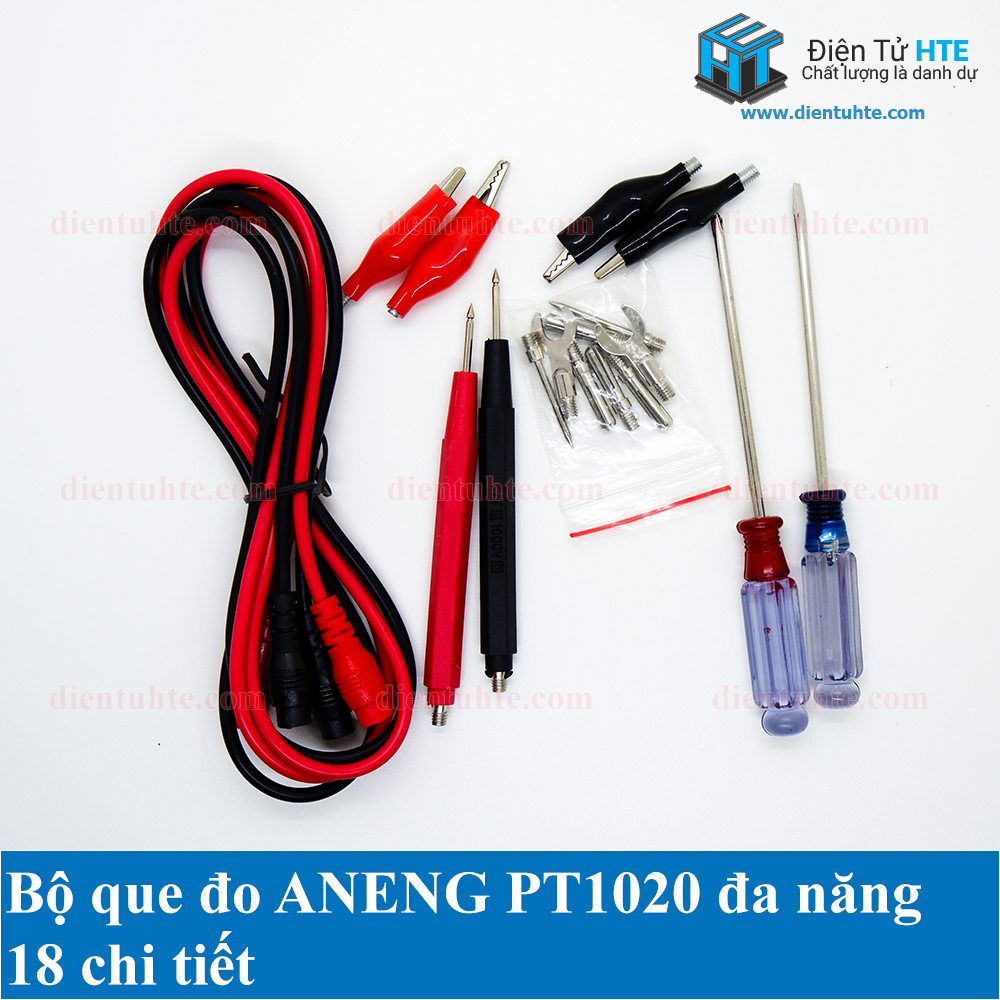 BỘ QUE ĐO ĐA NĂNG 18 CHI TIẾT ANENG PT1020