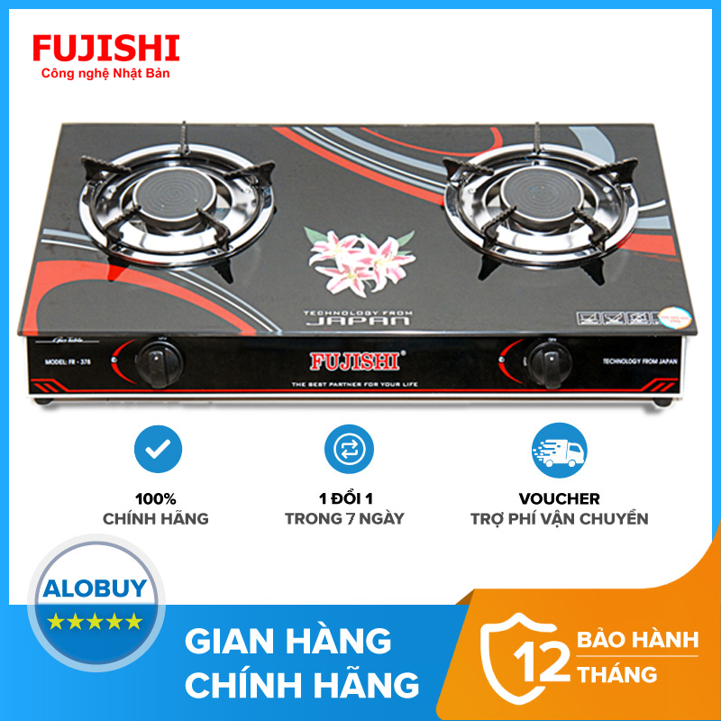 Bếp gas hồng ngoại FUJISHI FR-378 đôi