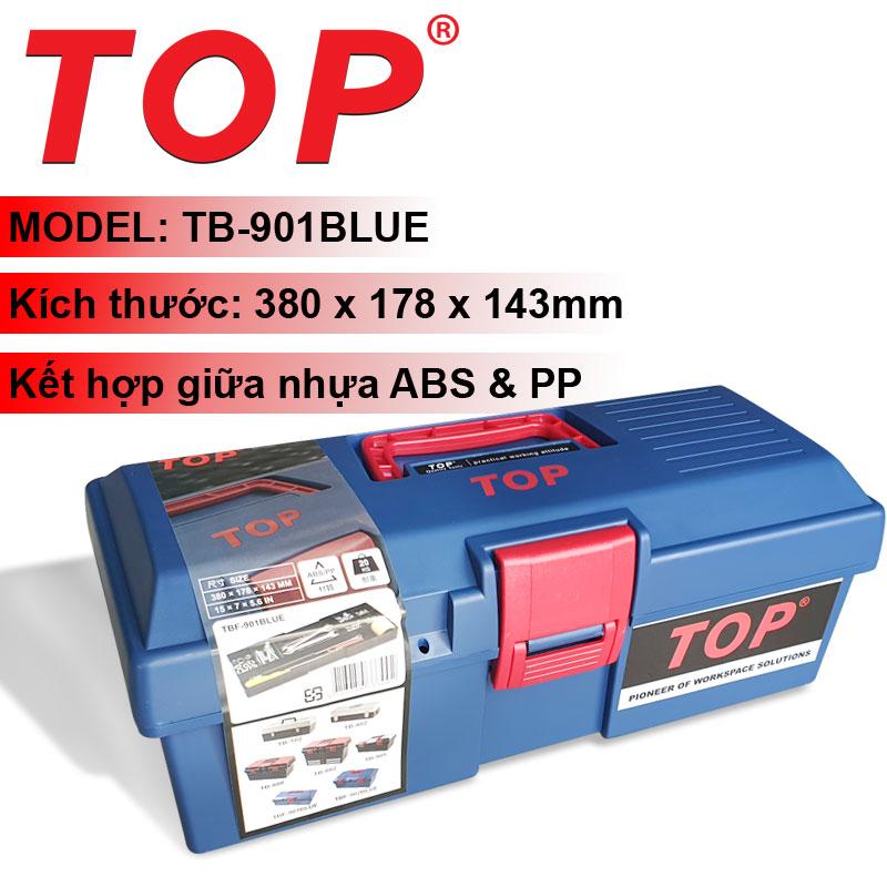 THÙNG ĐỰNG ĐỒ NGHỀ TOP TBF-901BLUE