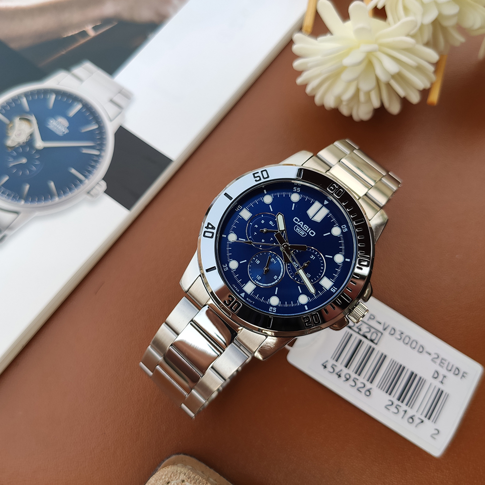 Đồng Hồ Nam Casio MTP-VD300D-2EUDF