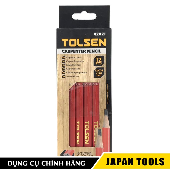Bút Chì Thợ Mộc Tolsen 42021