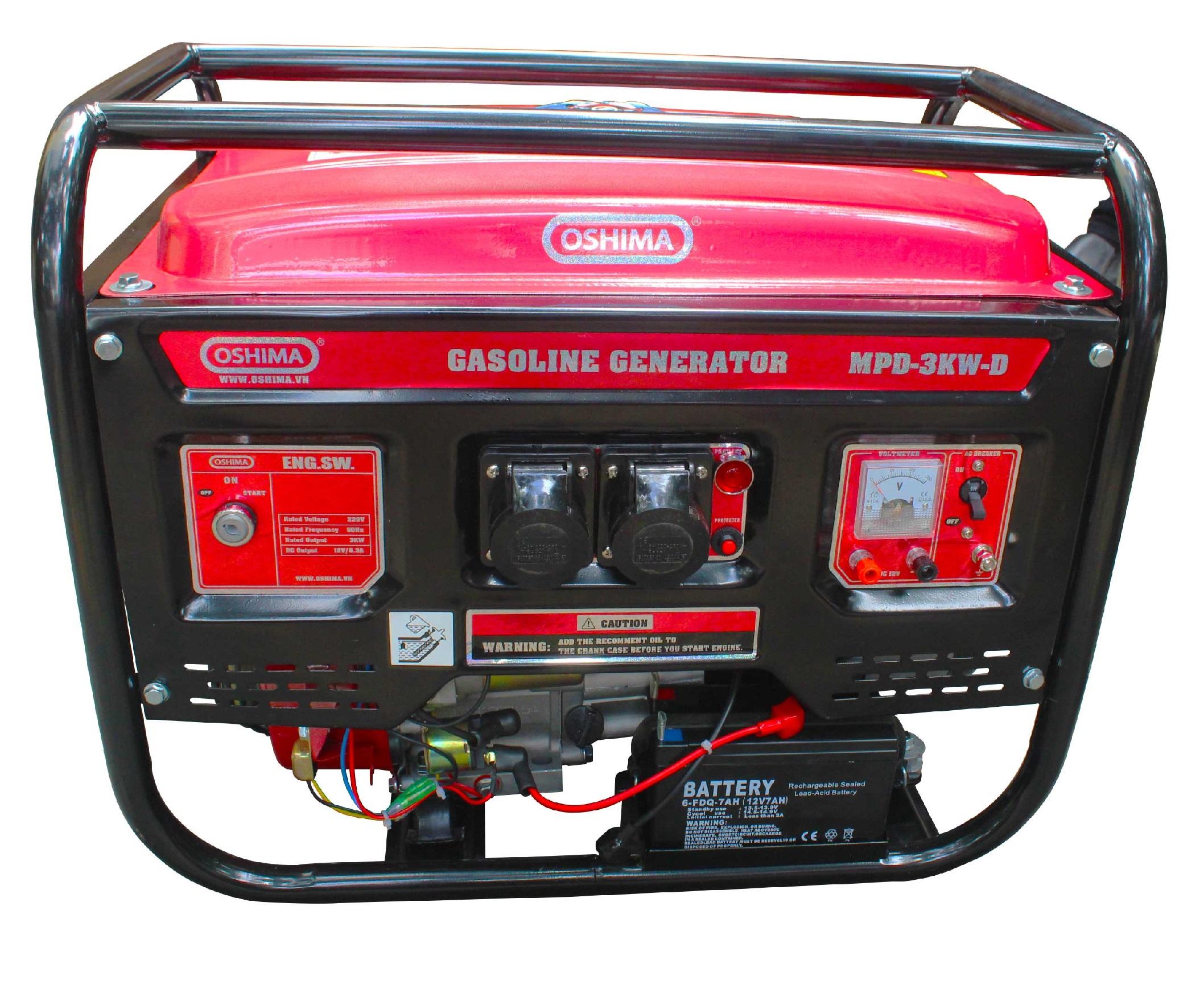 MÁY PHÁT ĐIỆN OSHIMA MPD-3KW