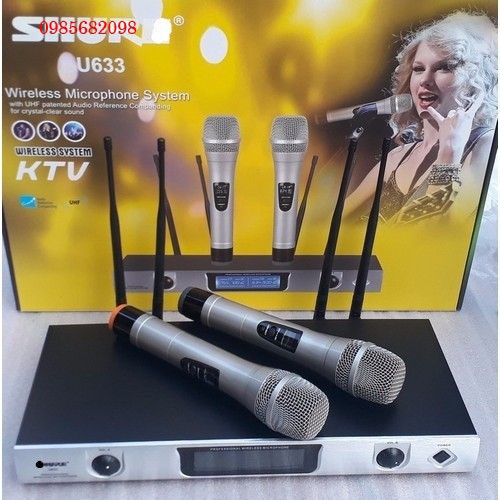 Mic không dây shure u633
