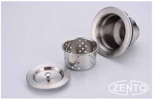 Bầu xi phông chậu rửa bát Inox XP110