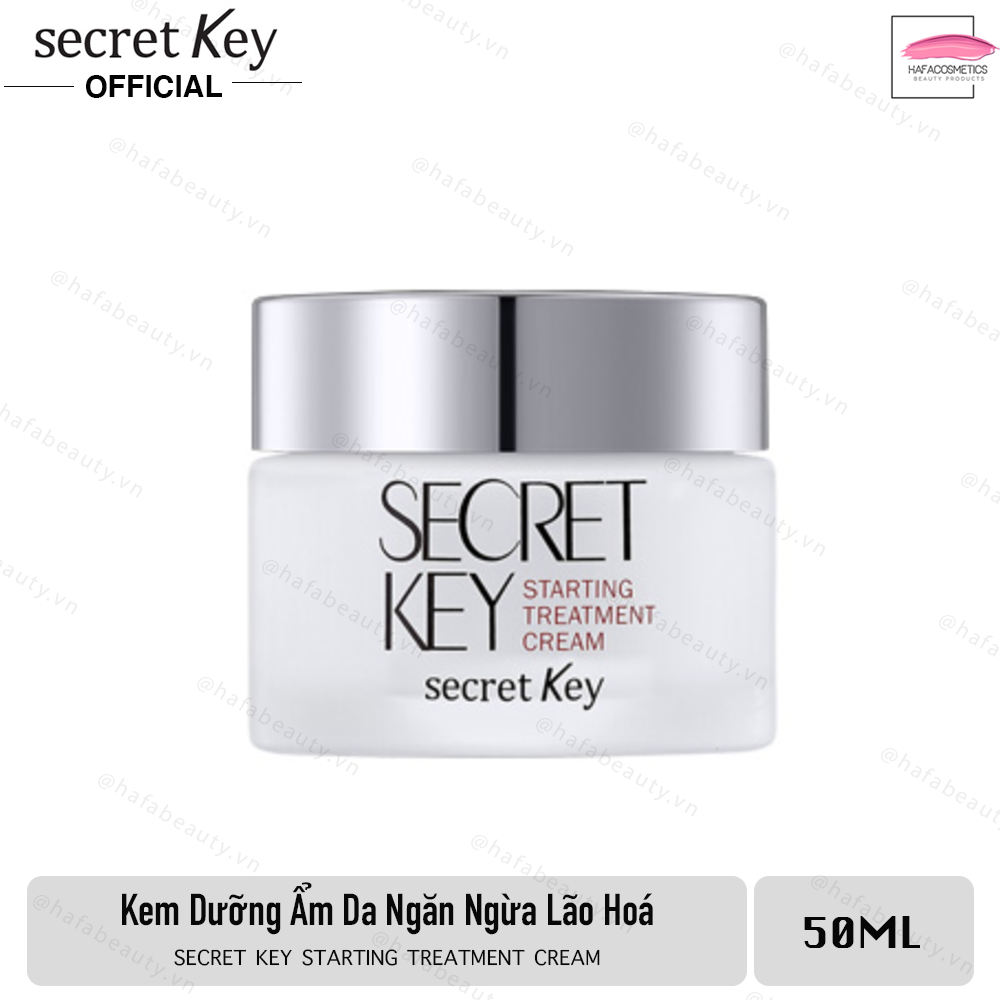 Kem Dưỡng Trắng Da Chống Lão Hóa Secretkey Starting Treatment Cream 50g