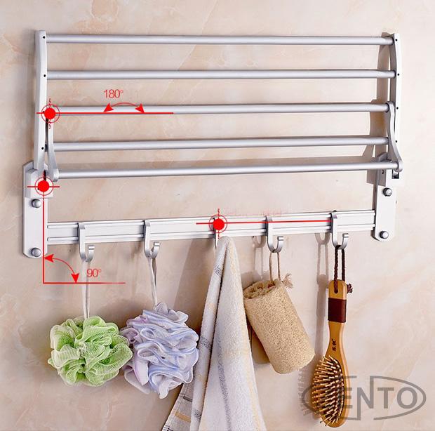 BỘ 3 GIÁ ĐỂ ĐỒ PHÒNG TẮM ZENTO OLO-083