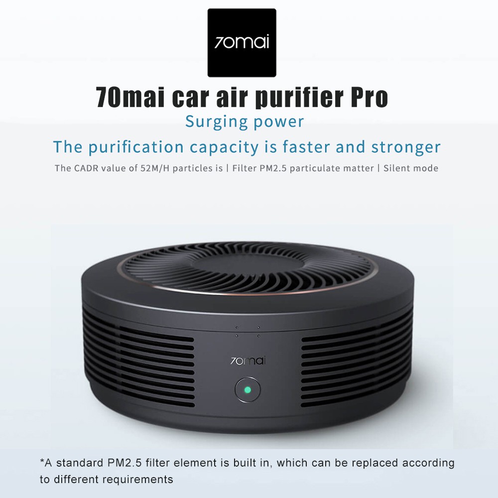 MÁY LỌC KHÔNG KHÍ TRÊN XE XIAOMI 70MAI CAR AIR PURIFIER PRO