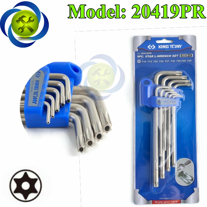 Bộ lục giác đấu Kingtony 20419PR