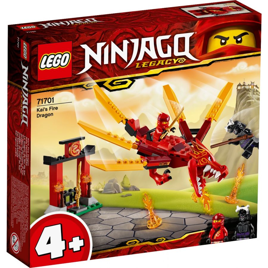 Đồ chơi lắp ghép Lego 71701 - Rồng lửa của Kai