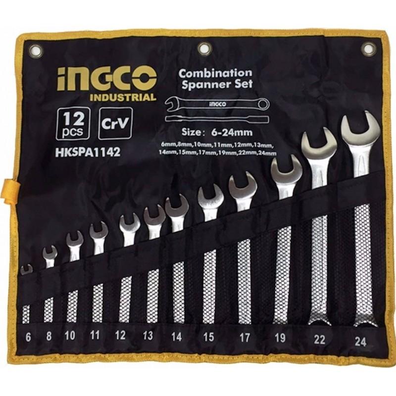 Bộ 12 cờ lê Ingco HKSPA1142